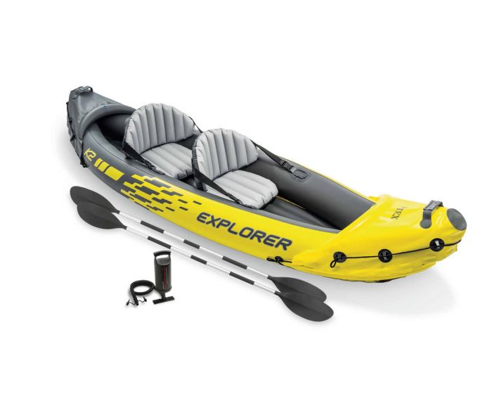 INTEX™Opblaasboot - Explorer K2 Set