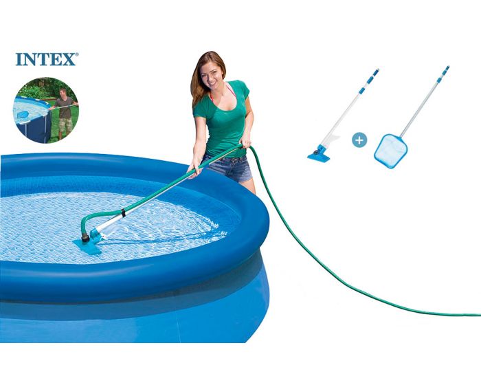 INTEX™ schoonmaakset zwembad - aansluiting Ø 26,2 mm (incl. steel)