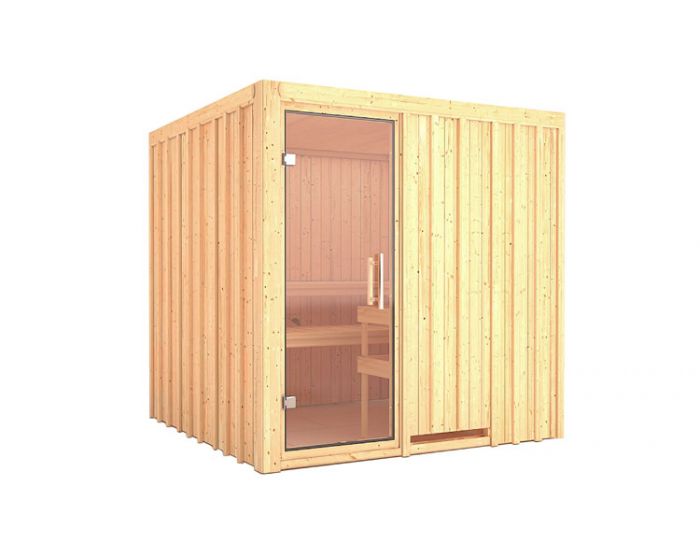 Interline Tolja sauna set 200x200x200