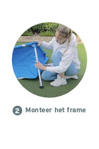 Bestway frame zwembad opzetten 2